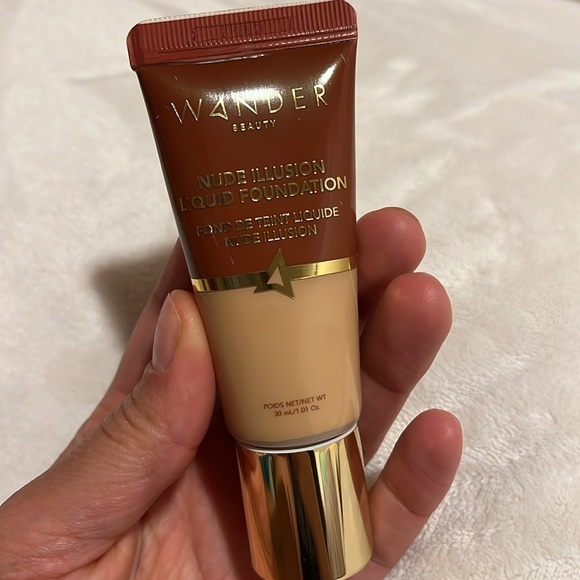 WANDER BEAUTY Nude Illusion Liquid Foundation-Golden Medium - Picture 10 of 10